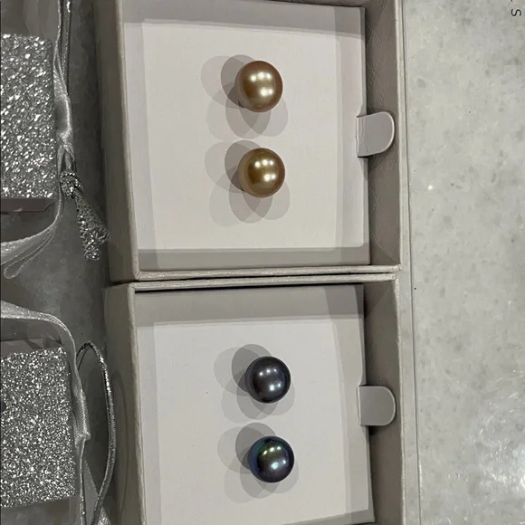 Honora Multi-Color Pearl Earring Collection - Picture 2 of 5